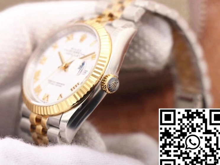 Dial White Datejust Rolex EW M126233-0029 Factory 1205